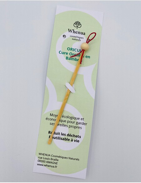 Oriculi - Cure oreille en Bambou