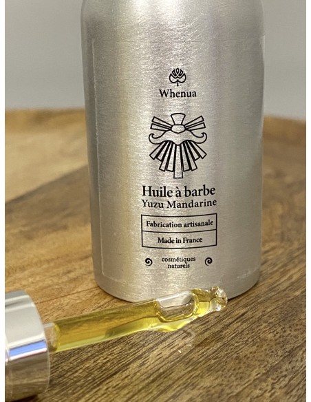 Huile à barbe Yuzu Mandarine - Whenua