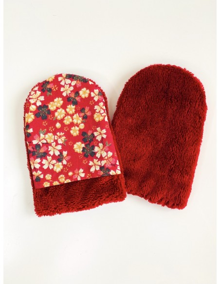 Gant démaquillant lavable