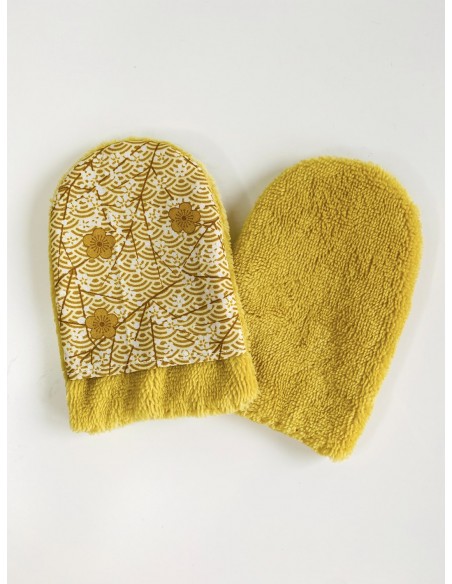 Gant démaquillant lavable