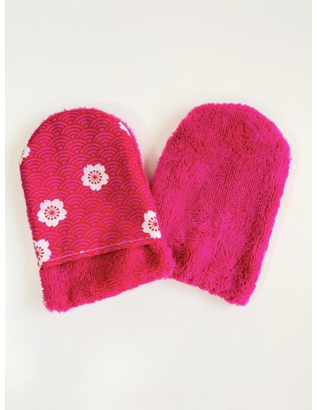 Gant démaquillant lavable Gant démaquillant lavable