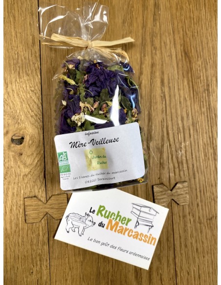 Infusion Mère-veilleuse par les Jardins du Rucher