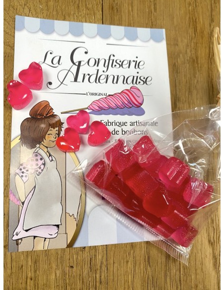Bonbon pomme d'amour par la Confiserie ardennaise