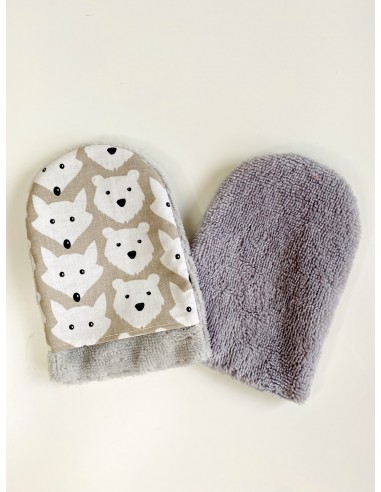 Gants de toilette enfant