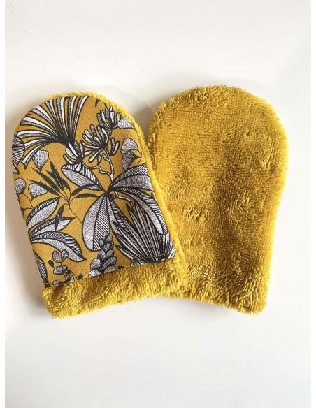 Gant démaquillant lavable