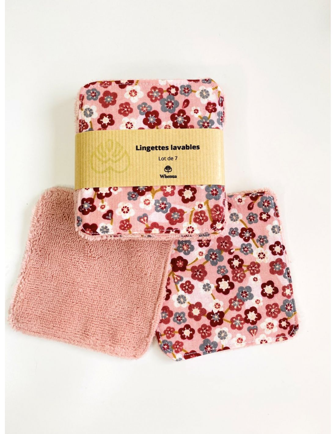 Lingettes bébé lavables éponge (lot de 7)