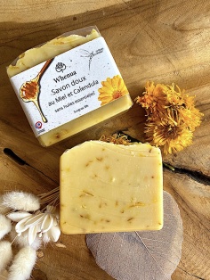 Savon doux Miel et Calendula
