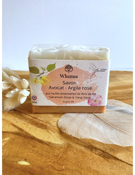 Savon peaux matures avocat argile rose Savon peaux matures avocat argile rose