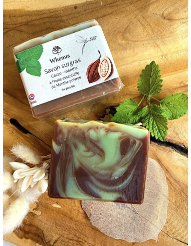 Savon nourrissant cacao menthe