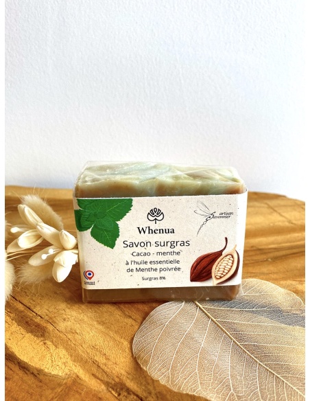 Savon nourrissant cacao menthe