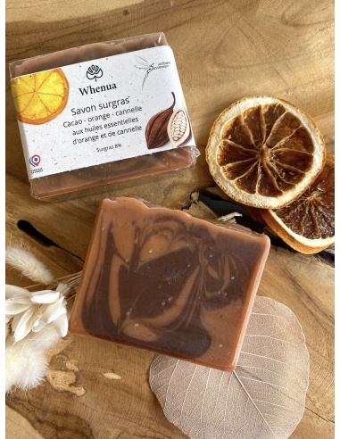 Savon nourrissant cacao orange cannelle