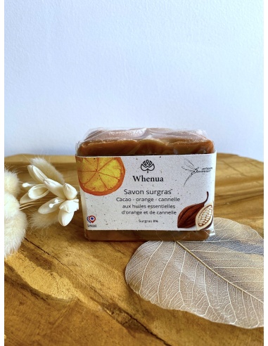 Savon nourrissant cacao orange cannelle