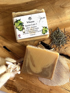 Savon à la bière et au rhassoul