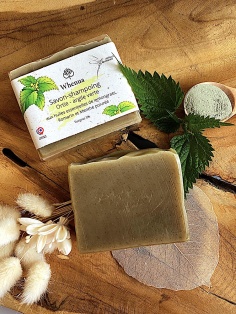 Savon shampoing Ortie argile verte