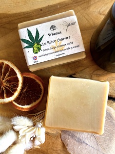 Savon à la bière de Noël et au chanvre