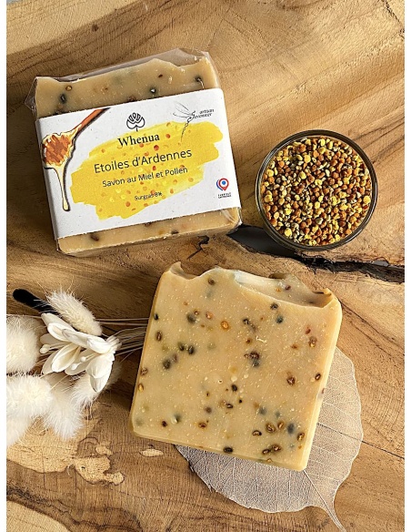 Etoiles d'Ardennes Savon artisanal au Miel et au Pollen
