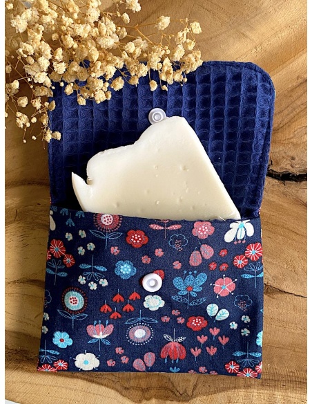 Pochette à savon doublée