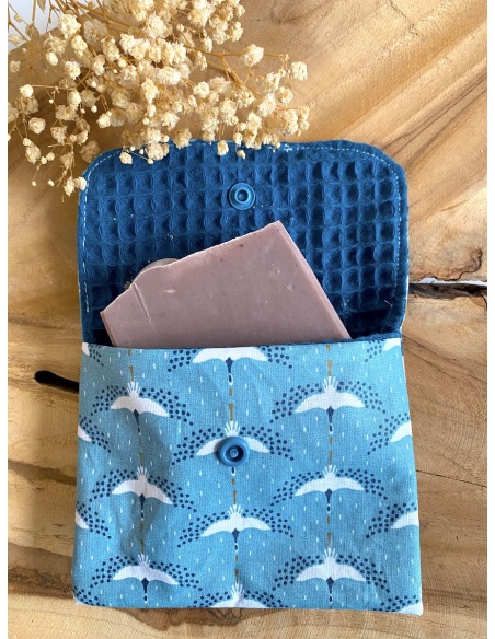 Pochette à savon doublée