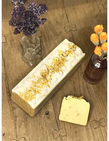 Barre de Savon doux & apaisant miel calendula