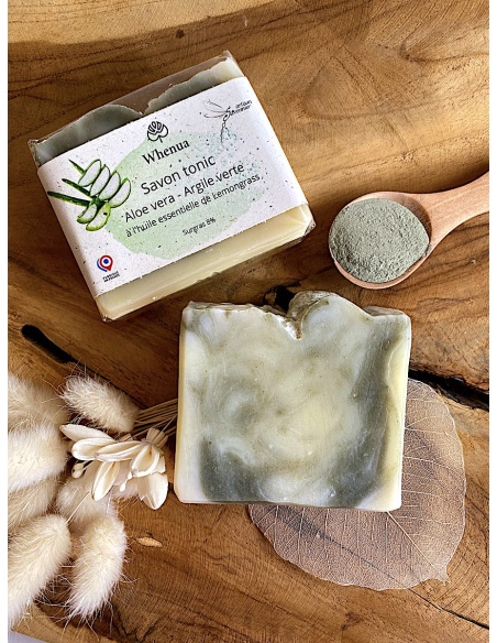 Barre de Savon tonic à l'aloe vera