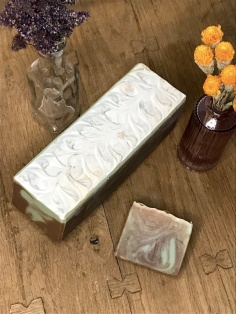 Savon en barre nourrissant cacao menthe