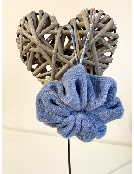 Fleur de douche Whenua bleu jean