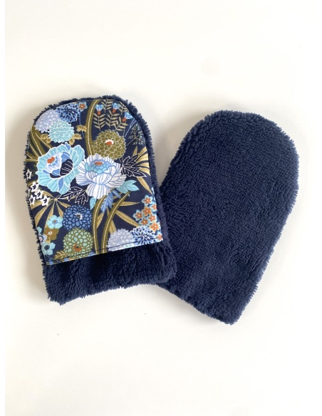 Gants de toilette bambou Motifs Adultes