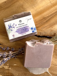 Savon au lait de chèvre, huile de nigelle et lavande vraie
