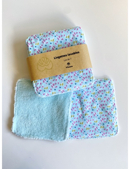 Lingette bleue