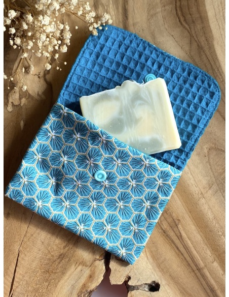 Pochette à savon doublée