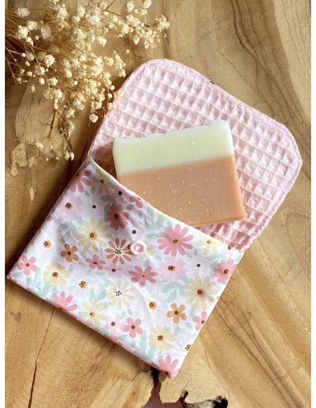 Pochette à savon doublée