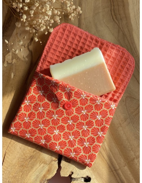 Pochette à savon doublée