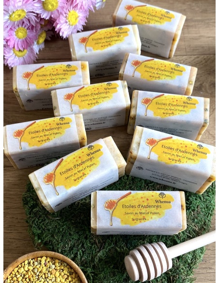 Savons invités personnalisés - Cadeaux artisanaux pour mariage, baptême & événements