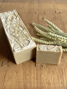 Barre de savon shampoing à l'ortie et à l'argile verte