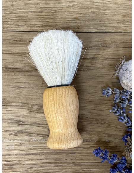 Blaireau naturel en hêtre