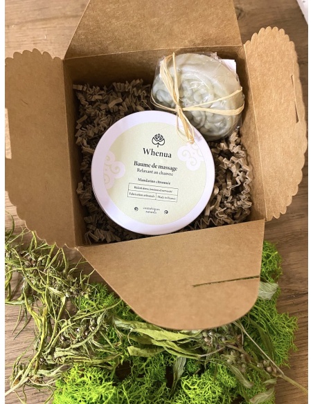 Coffret savon & massage