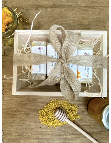 Coffret savon au miel