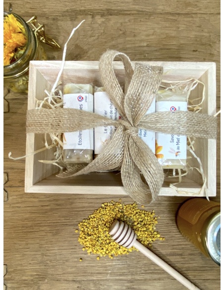 Coffret savon au miel