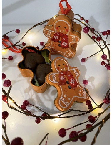 Bonhomme en pain d'épice à accrocher dans le sapin