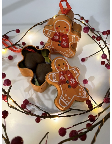 Bonhomme en pain d'épice à accrocher dans le sapin