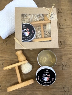 Coffret de rasage à l'ancienne