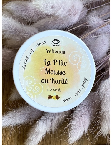 Mousse au karité vanille