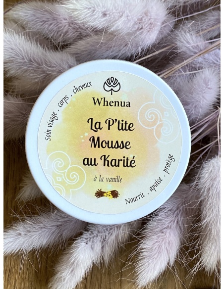Mousse au karité vanille