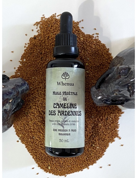 Huile de cameline pure bio des ardennes