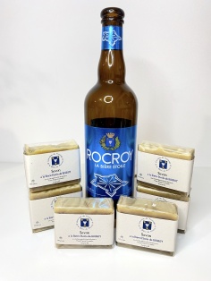 Savon à la bière artisanale en collaboration avec les...