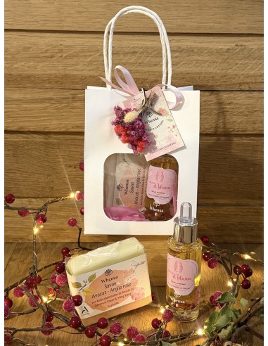 Coffret douceur autour de la rose