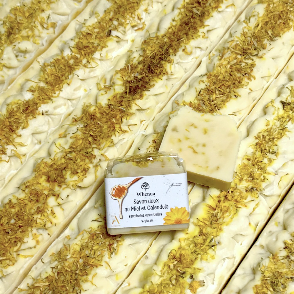 Savon au miel et au calendula