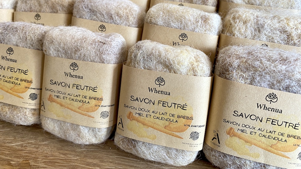 Savon feutré laine france